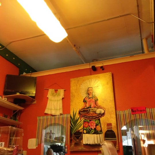 Photo taken at La Oaxaqueña Bakery &amp; Restaurant by Miguel J. on 4/1/2012