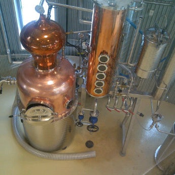Photo taken at Door County Distillery by Troy P. on 2/25/2012