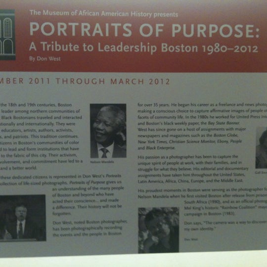 Das Foto wurde bei Museum of African American History von Keisha W. am 4/4/2012 aufgenommen