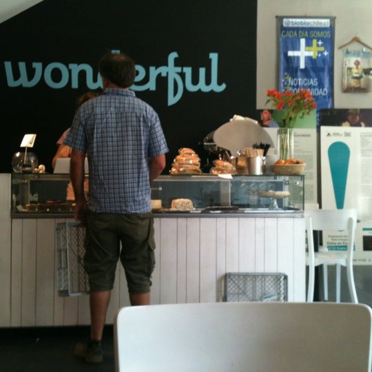 Photo taken at Wonderful Café by Francisca B. on 1/14/2012
