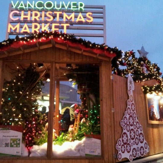 Foto tomada en Vancouver Christmas Market  por Jenny L. el 12/23/2011