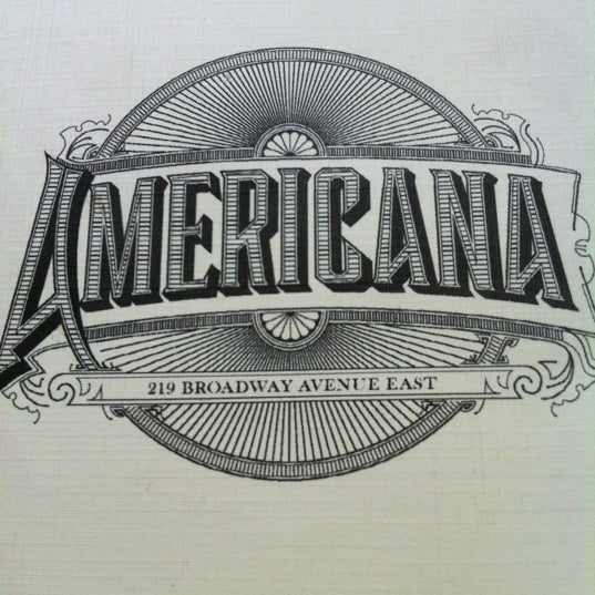 Снимок сделан в Americana Restaurant пользователем Melissa G. 4/22/2012