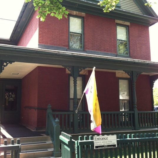 Photo taken at National Susan B. Anthony Museum &amp; House by Robin B. on 7/14/2012