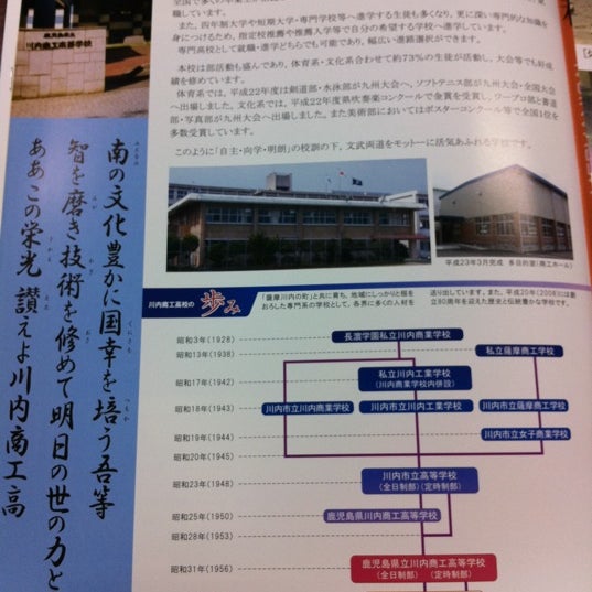 Photos At 川内商工高等学校 薩摩川内市 鹿児島県