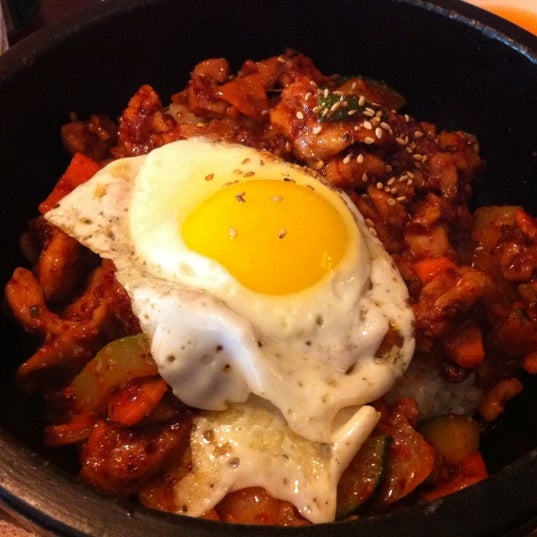 Photo taken at Dolsot House | K-Town BBQ Korean Restaurant by Dave G. on 10/11/2011