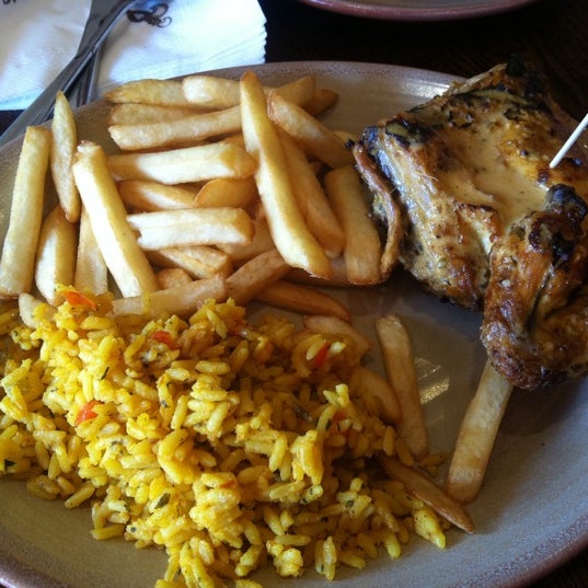 Photo taken at Nando&#39;s by eLondres .. on 9/28/2011