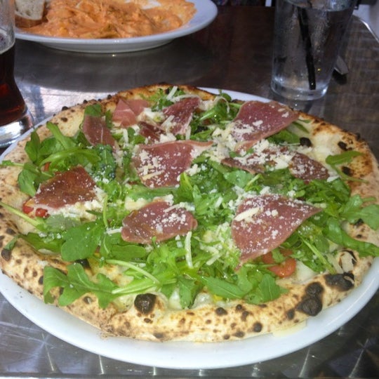 Authentic Italian-style pizza. This place is a must if you're in downtown Tampa!