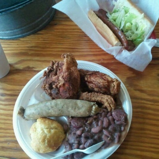 Photo taken at Chicken On The Bayou The BOUDIN Shop &amp; Country Store by Matt W. on 8/22/2011