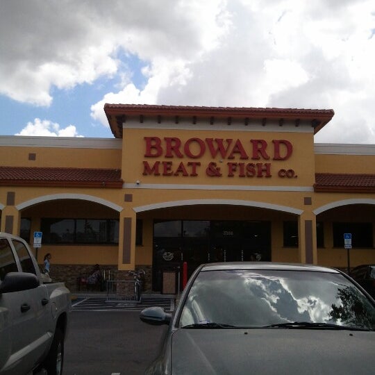 Photo taken at Broward Meat &amp; Fish Grocery by Anderson C. on 8/15/2012