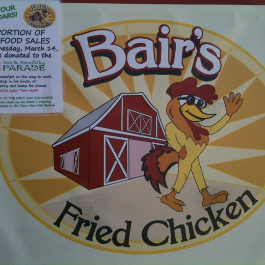 Photo taken at Bairs Fried Chicken at Central Market by Patti S. on 3/14/2012
