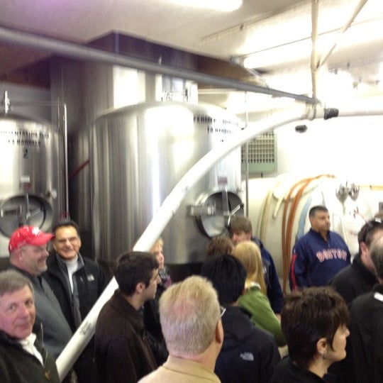 Photo taken at Northshire Brewery by Jen O. on 2/25/2012