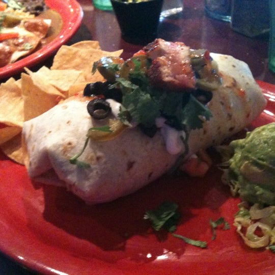 Get the Ahi burrito but ask for the sweet stuff off. It's huge. And comes with chips!