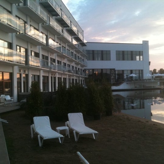 Photo taken at Estérel Resort by Thierry H. on 9/12/2011