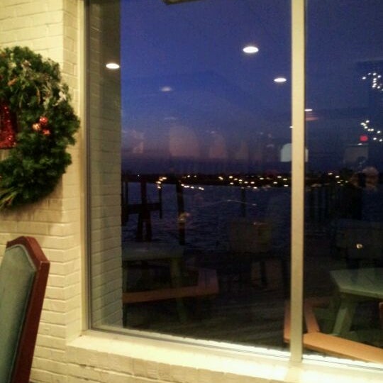 Photo taken at Jack&#39;s Waterfront Bistro + Bar by Brian C. on 12/19/2011