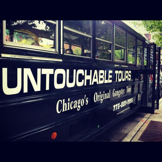 Photo taken at Untouchable Tours - Chicago&#39;s Original Gangster Tour by Grace L. on 4/29/2012