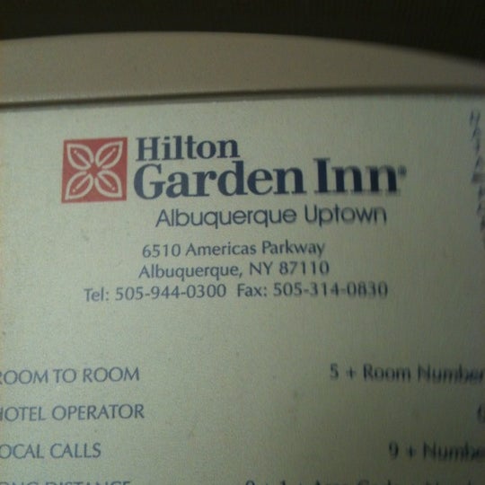 Hilton Garden Inn Uptown Albuquerque Nm