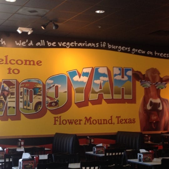 Photo taken at MOOYAH Burgers, Fries &amp; Shakes by Alexis M. on 6/25/2012