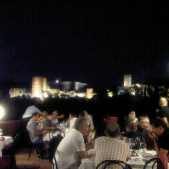 Photo taken at Restaurante Carmen Mirador Aixa by Celine on 6/27/2012