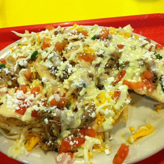 The nachos are amazing! And affordable