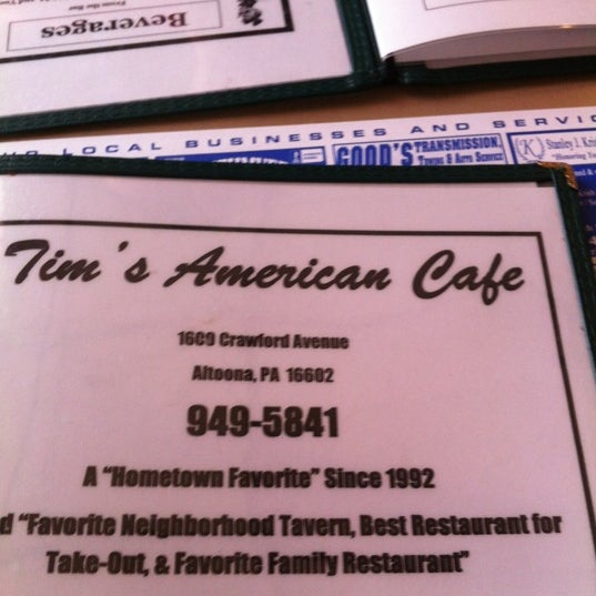 Tim's American Cafe - 12 tips