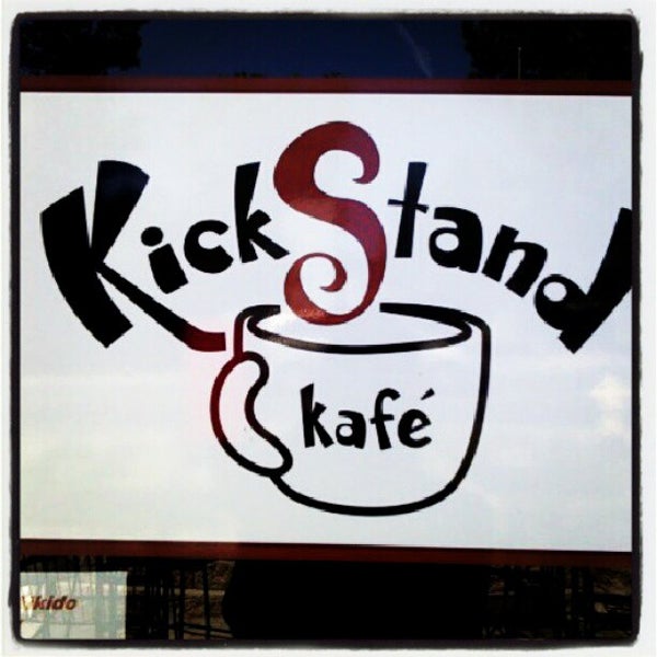 Foto tirada no(a) KickStand Kafé por Noelle L. em 6/22/2012