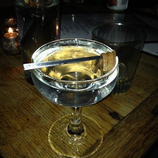 Get the martini with pickled shallots