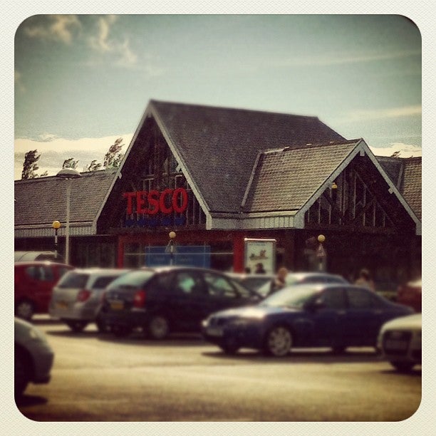 Tesco Supermarket In Llandudno Junction