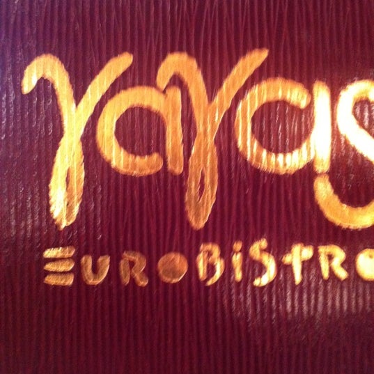 Photo taken at YaYa&#39;s Euro Bistro by An7hony N. on 5/6/2012