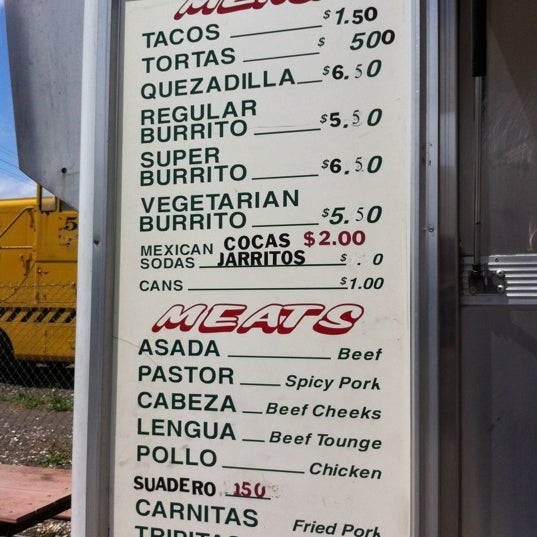 Tacos Michoacan (Truck) Soscol Napa, CA