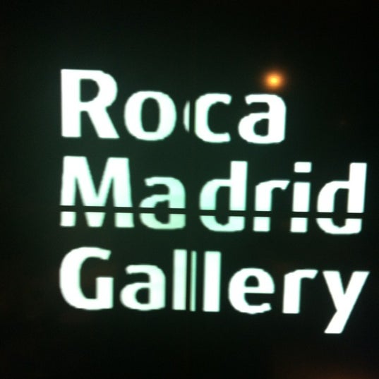 Photo taken at Roca Madrid Gallery by Ana M. on 6/26/2012