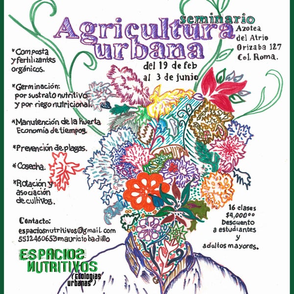 Te invitamos a participar en nuestro Seminario de Agricultura Urbana, empieza este 19 de febrero, ¡inscríbete!