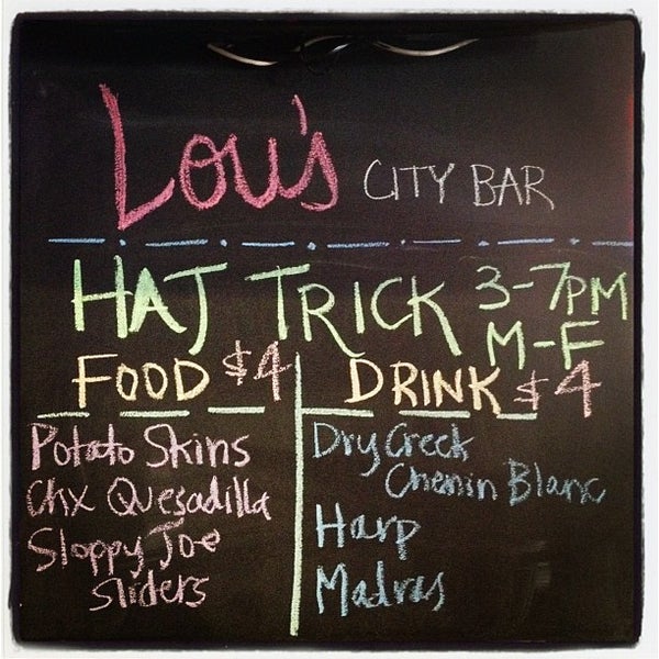 Photo taken at Lou&#39;s City Bar by John G. on 3/9/2012