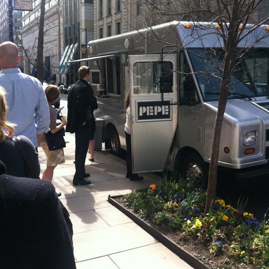 Photo taken at Pepe Food Truck [José Andrés] by Brian G. on 3/7/2012