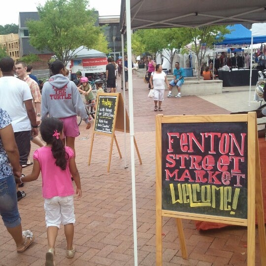 Photo taken at Fenton Street Market by Paul R. on 7/14/2012