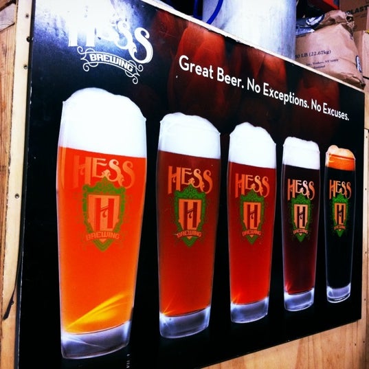 Photo taken at Mike Hess Brewing by Audra L. on 2/12/2012