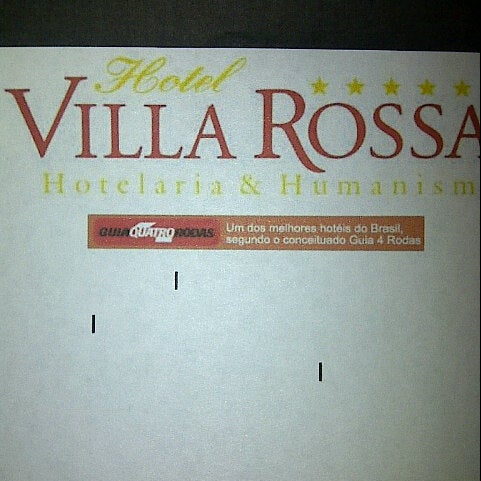 Photo taken at Hotel Villa Rossa by Ronaldo Pereira Dos S. on 9/4/2012