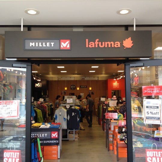 Lafuma Millet ラフマ ミレー 三井アウトレットパーク入間 Now Closed 入間市 埼玉県