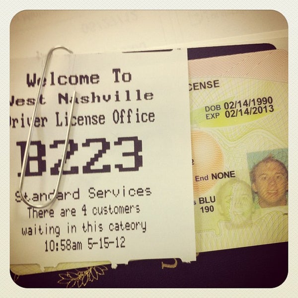 Drivers License Center Government Building In Nashville