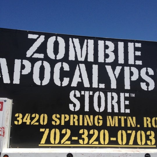 Photo taken at Zombie Apocalypse Store by Angie S. on 6/11/2012