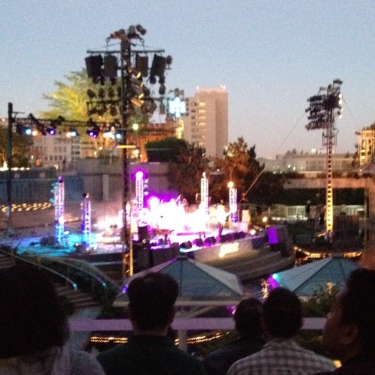 Photo taken at Grand Performances by Zach B. on 7/29/2012