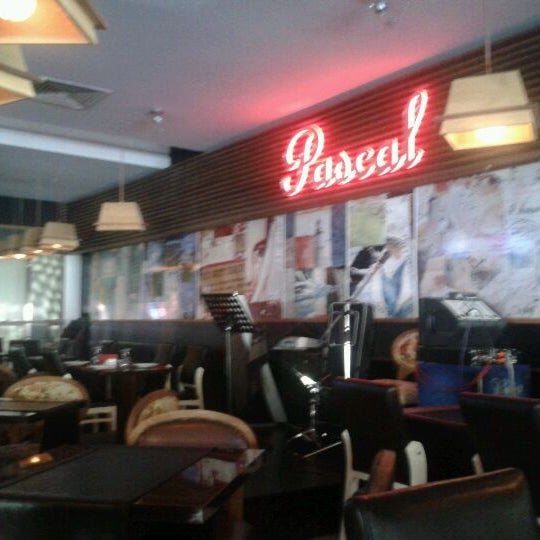 Photo taken at Pascal Cafe &amp; Bistro by Oya K. on 12/21/2011