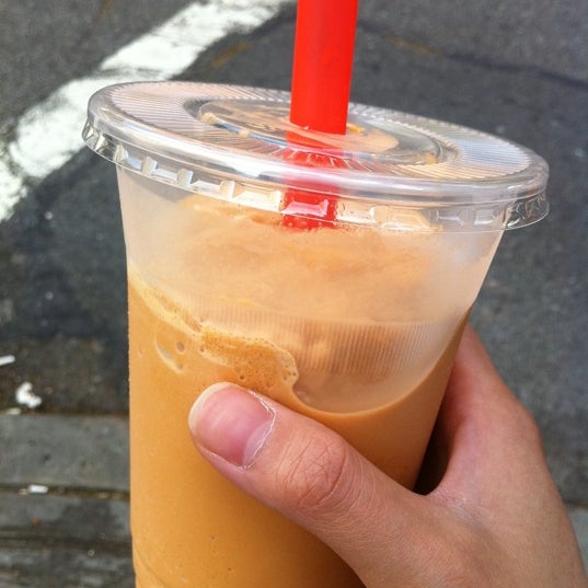Thai Tea Smoothie is different and so yummy.