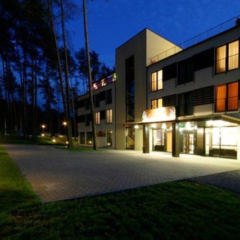 Photo taken at Hotel Baltvilla by AtputasBazes.lv on 11/28/2011