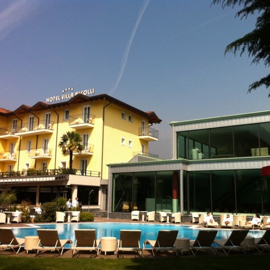 4/1/2012 tarihinde giuliatravagliaziyaretçi tarafından Hotel Villa Nicolli'de çekilen fotoğraf