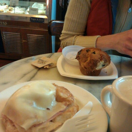 Photo taken at Margot Patisserie Cafe by sat p. on 11/24/2011