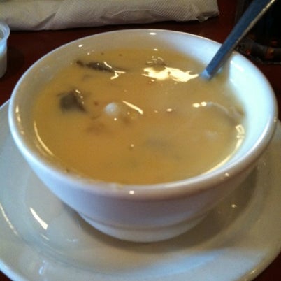 Potato soup great best soup ever dip your roll in it ;) whoo raaaa