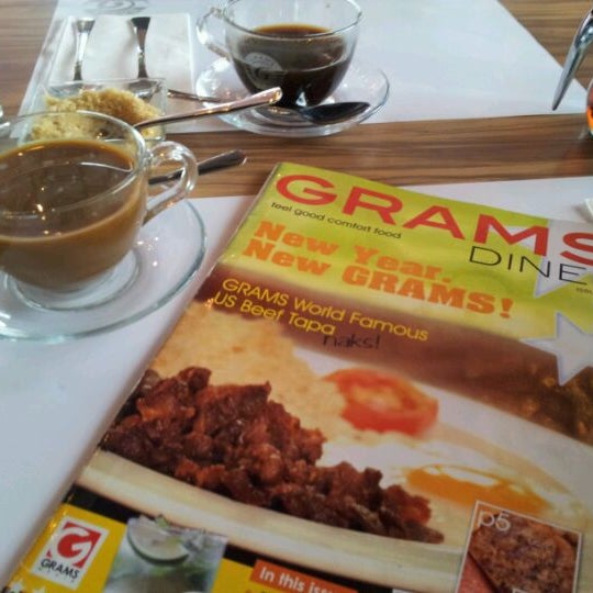 Photo taken at GRAMS Diner by Amadz A. on 3/31/2012