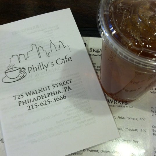 Photo taken at Philly&#39;s Cafe by David F. on 4/13/2012