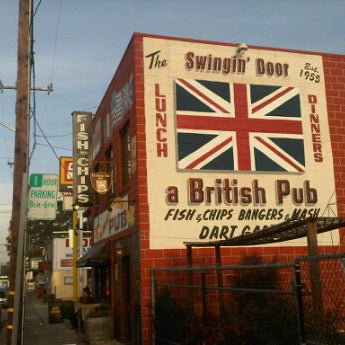 Photo taken at The Swingin&#39; Door by Bill D. on 11/27/2011