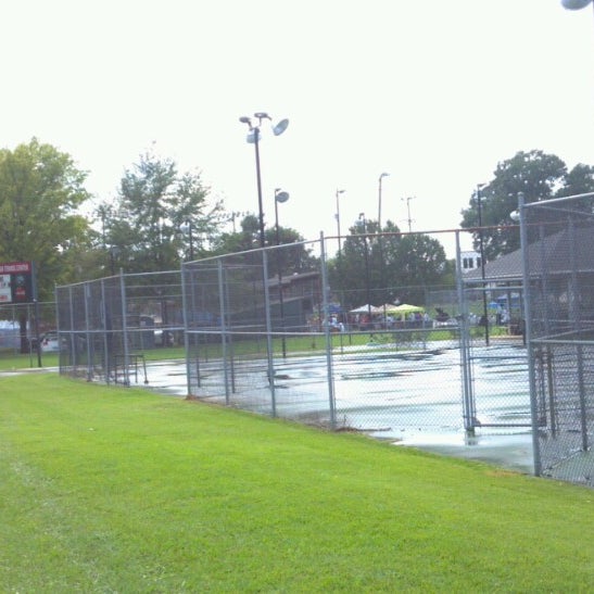 Photo taken at Fairfield Tennis Center by AllCourtSport on 9/1/2012